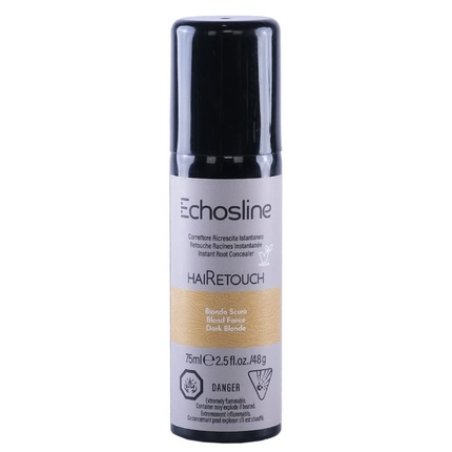 HaiRetouch Retouch Spray Instant Regrowth Concealer Dark Blonde 75ml EchosLine Vegan