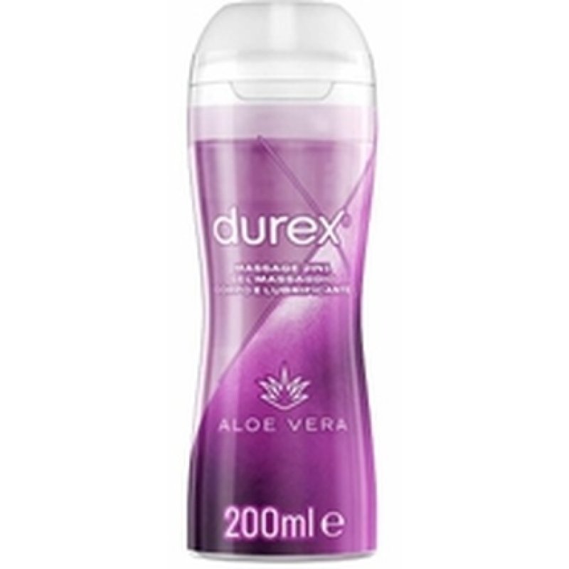 Durex Massage 2 In 1 Aloe Vera Gel Lubricant - 200ml
