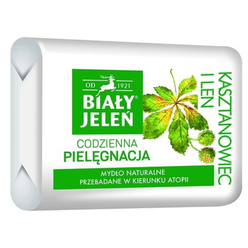 BIALY JELEN PREMIUM Hypoallergenic Bar Soap with Chestnut Extract 100g