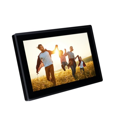 Rollei - Smarter picture frame - 10 Diagonal - WIFI - App Control - Model 100 - 10.1 inches - black and white