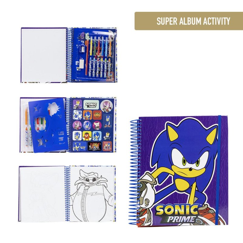 Cerda - Super Activity Album Colourful, Sonic Prime (I-2700000853)