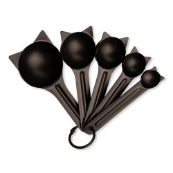 Kikkerland - Cat Measuring Spoons - 9 cm x 16.5 cm