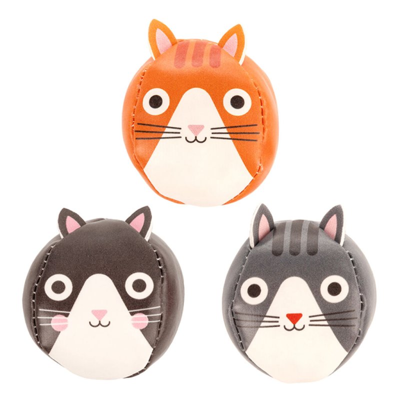 Kidoki Three Cats Juggling Balls - (KID54)