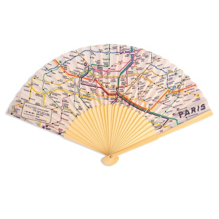 Paris Transit Map Fan