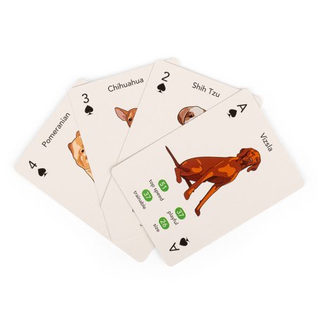 Kikkerland - Paws & Play Playing Cards - (GG274)