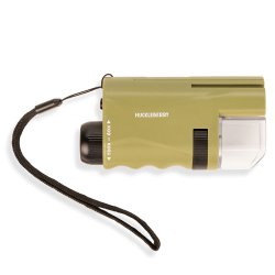 Kikkerland - Huckleberry Pocket Microscope - 7.75 cm x 11.25 cm x 3.25 cm