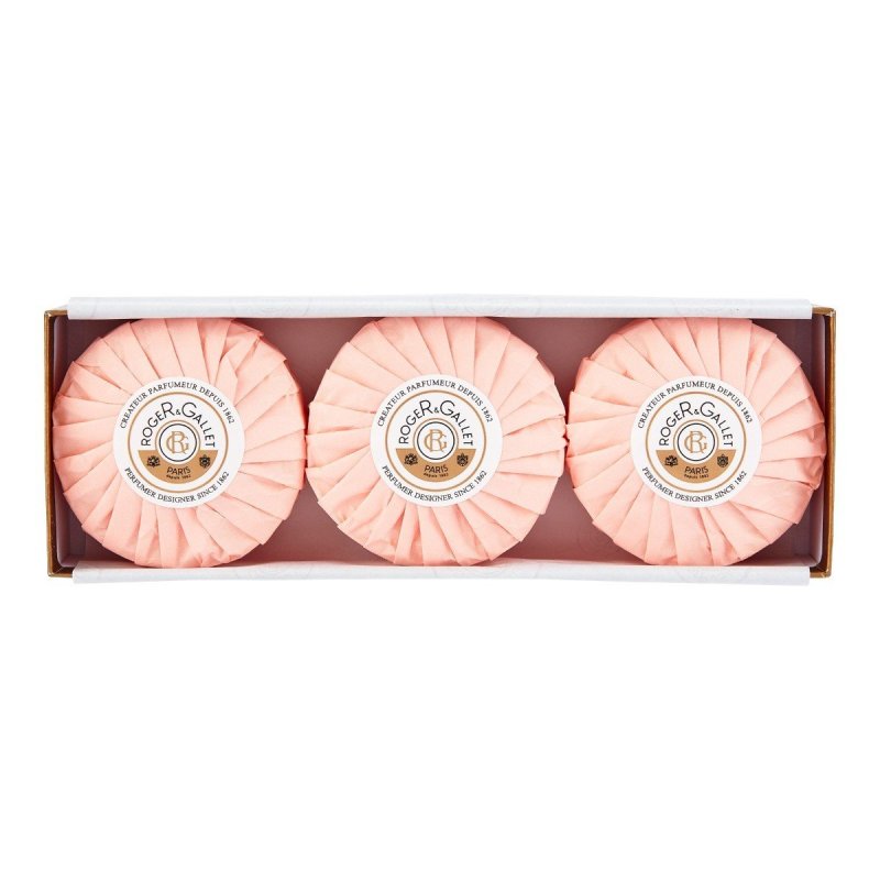 Roger & Gallet Fleur de Figuier Soap Set 3 x 100g - Pack of 3
