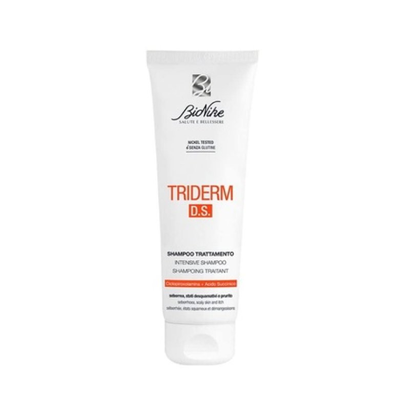 BioNike Triderm D.S. Treatment Shampoo for Seborrheic Dermatitis 125ml