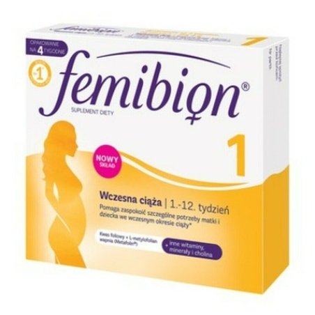 Femibion 1 Early Pregnancy 28, 56, 84 Tablets Folic Acid and Vitamins