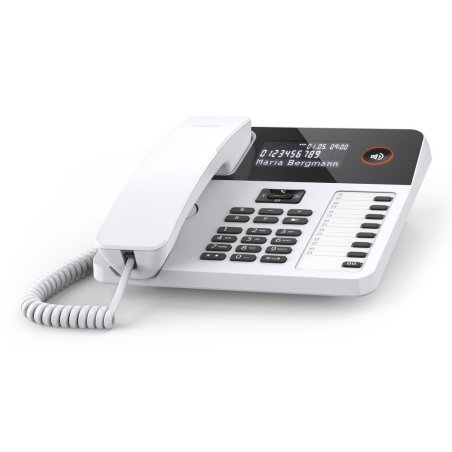 Gigaset DESK 600 Téléphone analogique Identification de l'appelant Blanc