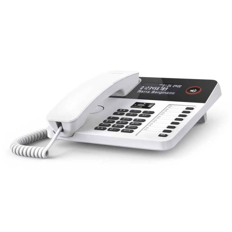 Gigaset DESK 600 Analog telephone Caller ID White