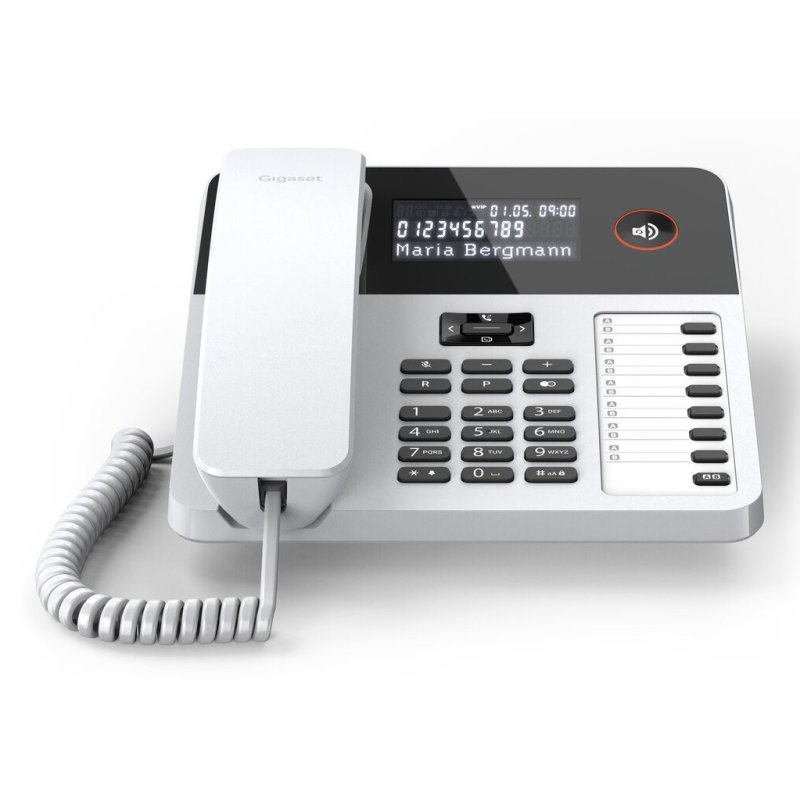 Gigaset DESK 600 Analog telephone Caller ID White