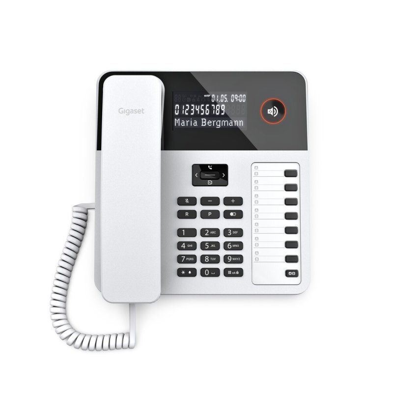 Gigaset DESK 600 Analog telephone Caller ID White
