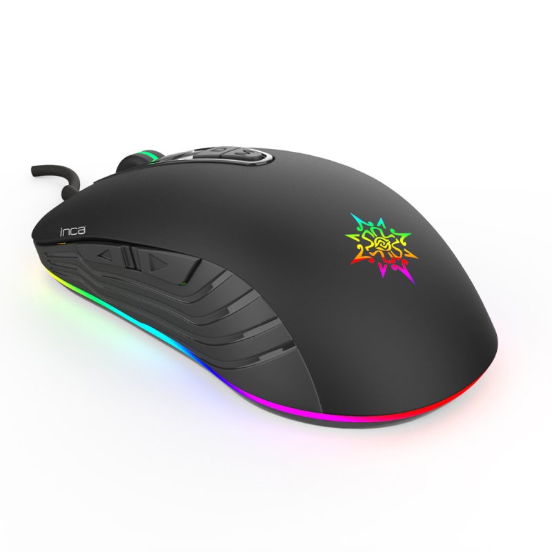 Inca IMG-348 souris Jouer Droitier USB Type-A Optique 3200 DPI