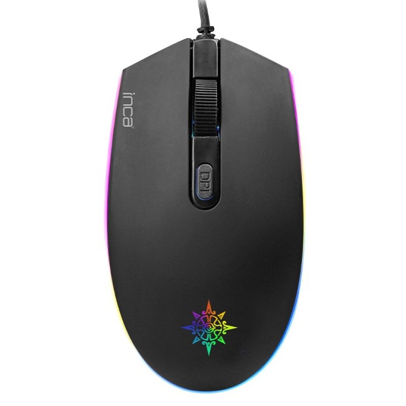Inca IMG-GT13 souris Jouer Ambidextre USB Type-A 1200 DPI