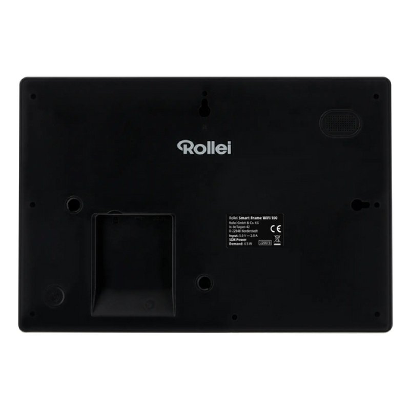 Rollei 30293 digital photo frame Black 25.6 cm (10.1") Touchscreen Wi-Fi