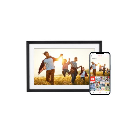 Rollei - Smarter picture frame - 10 Diagonal - WiFi - App Control - Atmosphere Light - Model 104 - 10.1-inch