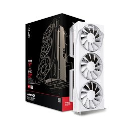 XFX Swift Radeon RX 9070 OC White Triple Fan Gaming Edition - 16GB GDDR6, 1x HDMI, 3x DP