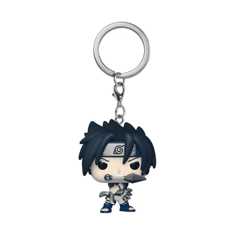 Naruto présentoir porte-clés Pocket POP! Vinyl Classic- Sasuke 4 cm (12)