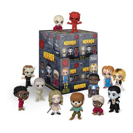 NBCU présentoir Mystery Minis figurines Horror 5 cm (12)