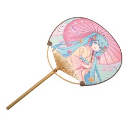 Hatsune Miku éventail Uchiwa Miku Kimono