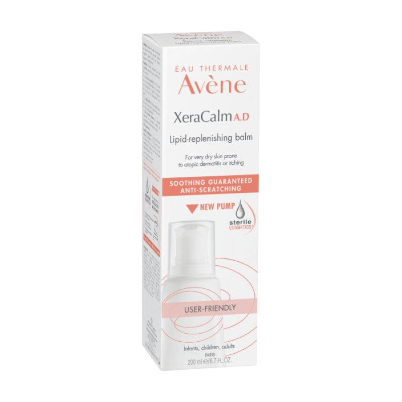 Avene XeraCalm A.D. Lipid Replenishing Balm 200 ml Cream Tube