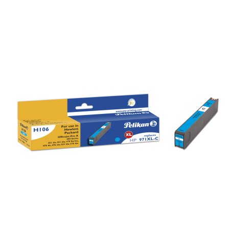 Pelikan H106 Cyan ink cartridge 1 pc(s) Compatible High (XL) Yield