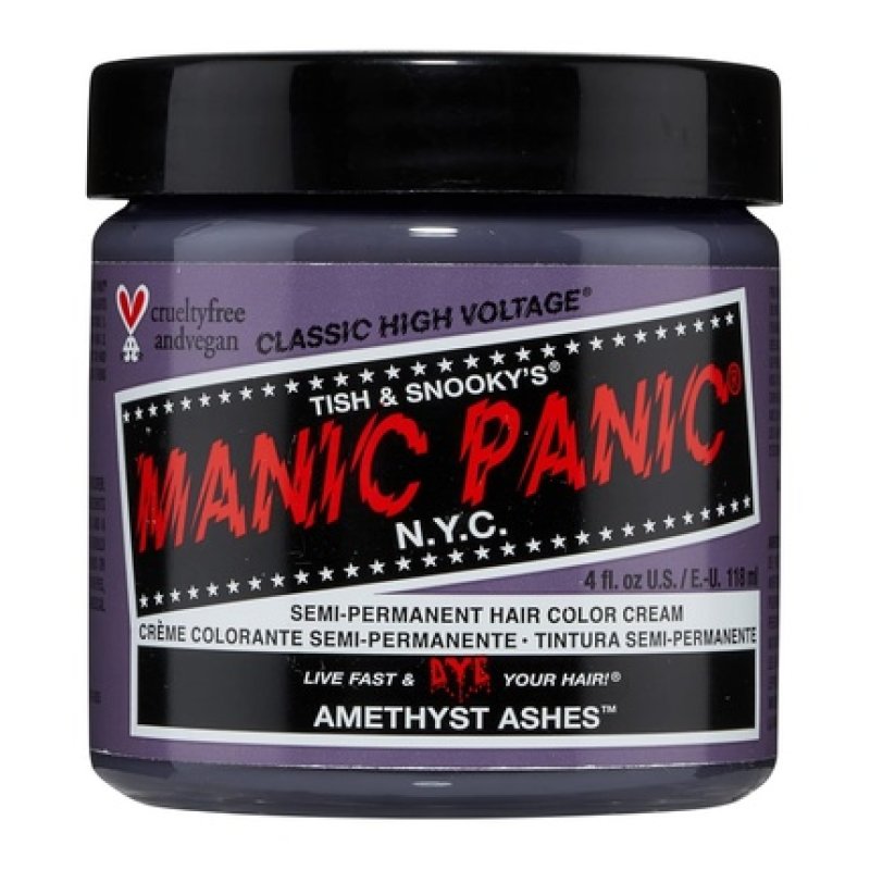 Manic Panic Cendres D'Amethyste Cruelty Free Vegan Hair Color 118ml