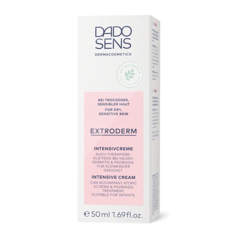 Dado Sens ExtroDerm Intensive Cream 50ml Moisturizer for Dry and Sensitive Skin
