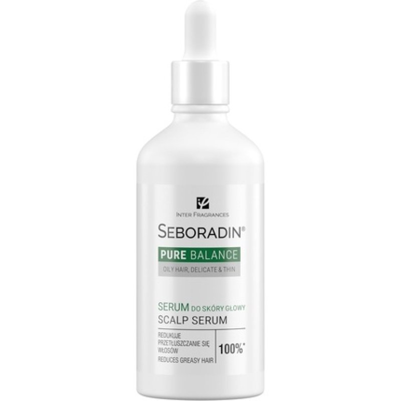 Seboradin Scalp Serum Strengthened for Thin Fine Hair Prone to Greasiness