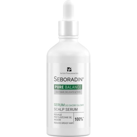 Seboradin Scalp Serum Strengthened for Thin Fine Hair Prone to Greasiness