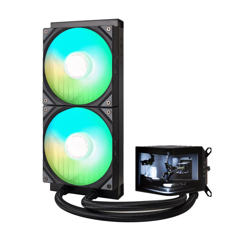 TRYX PANORAMA Komplett-Wasserkühlung, ARGB - 280 mm, schwarz