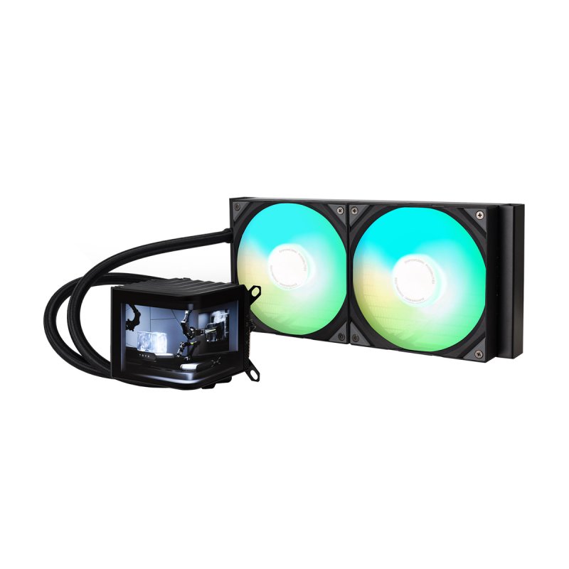 TRYX PANORAMA Komplett-Wasserkühlung, ARGB - 280 mm, schwarz