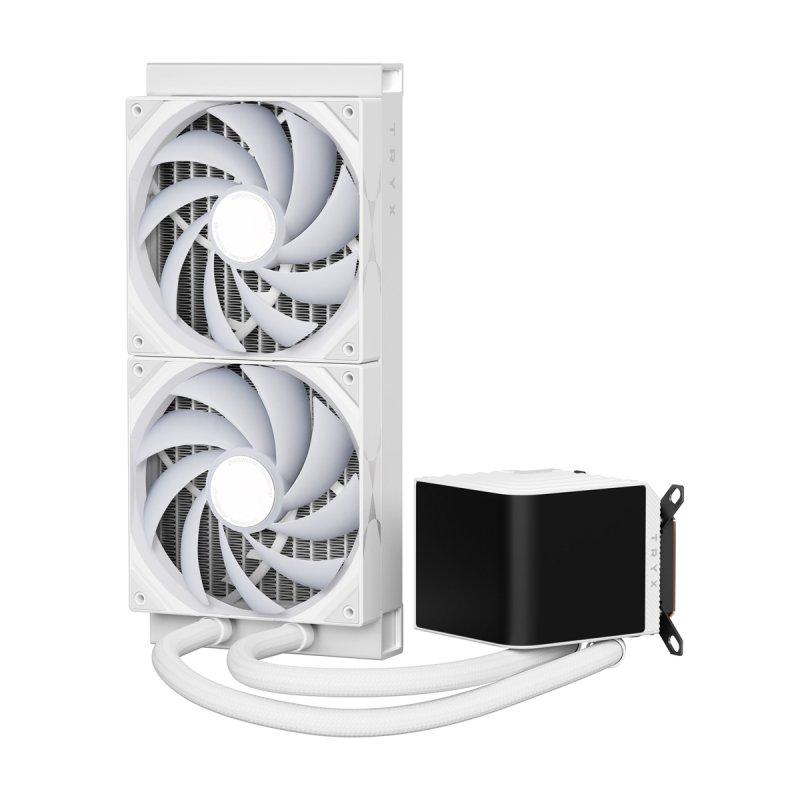 TRYX PANORAMA Komplett-Wasserkühlung, ARGB - 280 mm, weiß