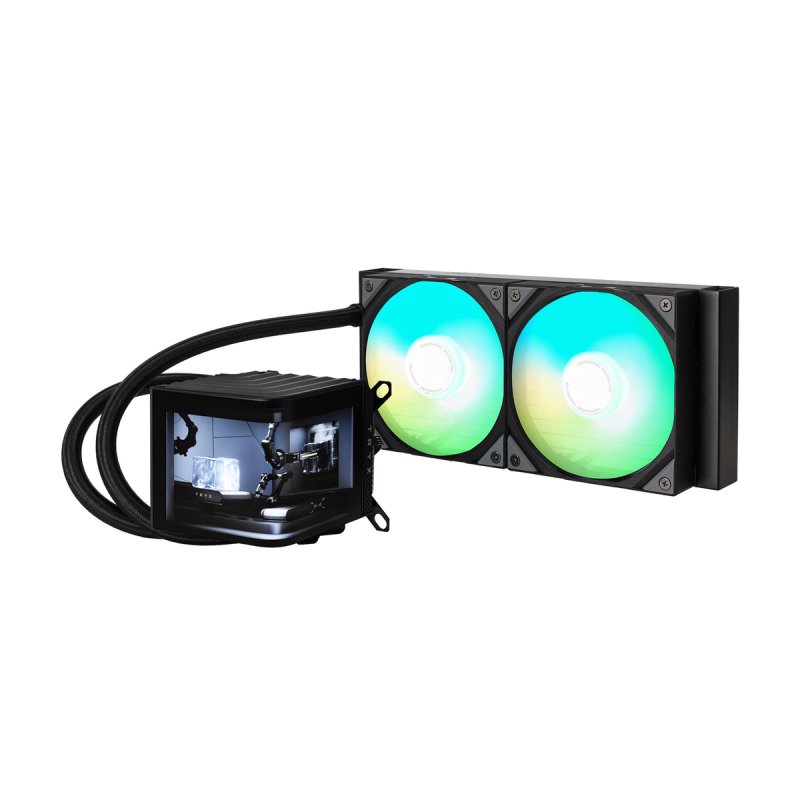 TRYX PANORAMA Komplett-Wasserkühlung, ARGB - 240 mm, schwarz