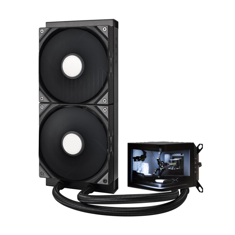 TRYX PANORAMA Komplett-Wasserkühlung - 280 mm, schwarz