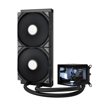 TRYX PANORAMA Komplett-Wasserkühlung - 280 mm, schwarz