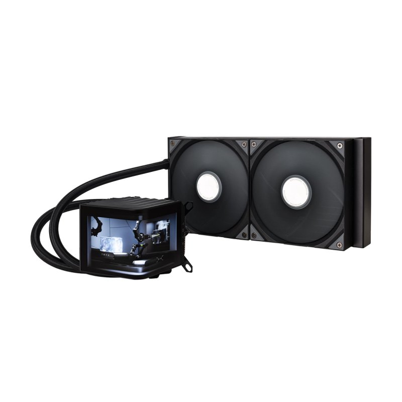 TRYX PANORAMA Komplett-Wasserkühlung - 280 mm, schwarz