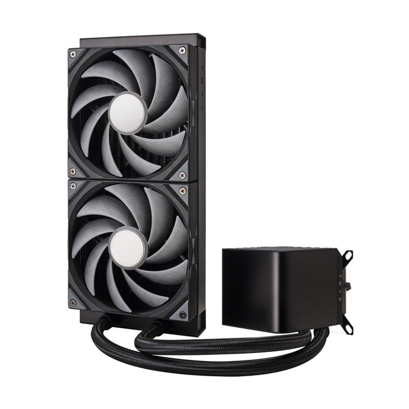 TRYX PANORAMA Komplett-Wasserkühlung - 280 mm, schwarz