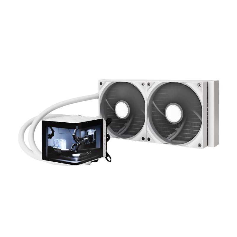 TRYX PANORAMA Komplett-Wasserkühlung - 280 mm, weiß