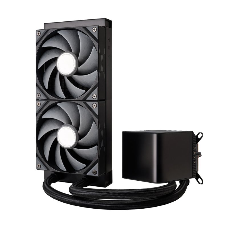 TRYX PANORAMA Komplett-Wasserkühlung - 240 mm, schwarz
