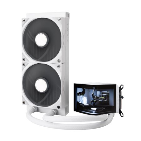 TRYX PANORAMA Komplett-Wasserkühlung - 240 mm, weiß