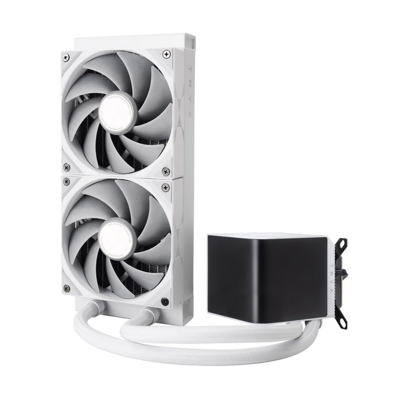 TRYX PANORAMA Komplett-Wasserkühlung - 240 mm, weiß