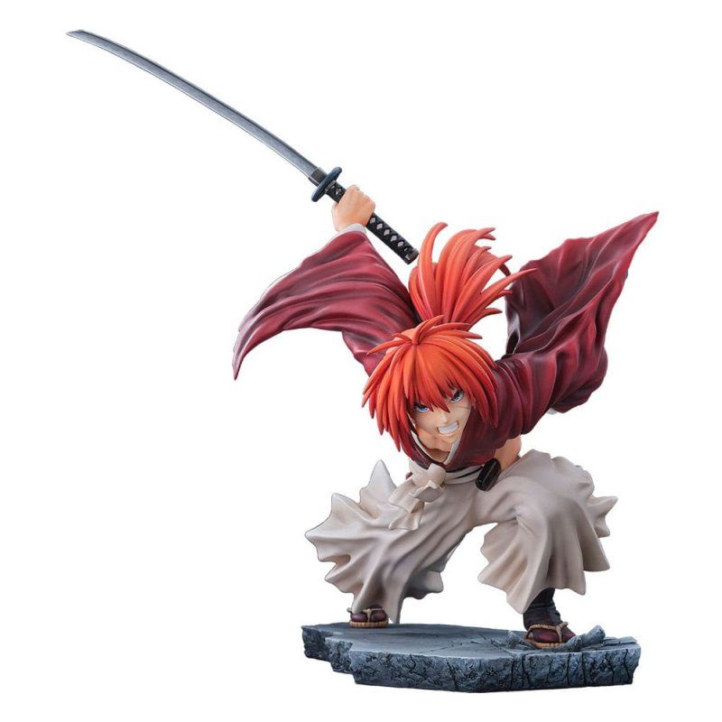 Rurouni Kenshin: Meiji Kenkaku Romantan Kyoto Douran statuette PVC 1/6 Kenshin Himura Amakakeruryuunohirameki Ver. 26 cm