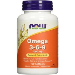 NOW Foods Omega 3-6-9 1000mg 100 Softgel