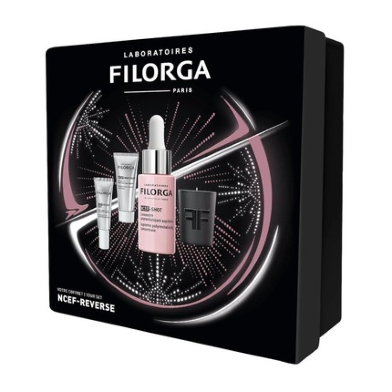 Filorga Global-Repair Christmas Lotion 50ml Contour Eyes and Lips 4ml Multi-Revitalizing Care Rinse 50ml Scented