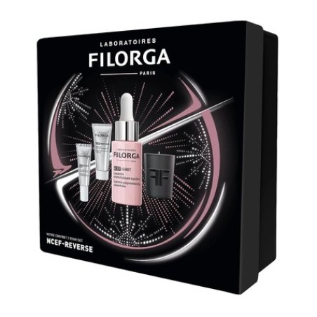 Filorga Global-Repair Christmas Lotion 50ml Contour Eyes and Lips 4ml Multi-Revitalizing Care Rinse 50ml Scented