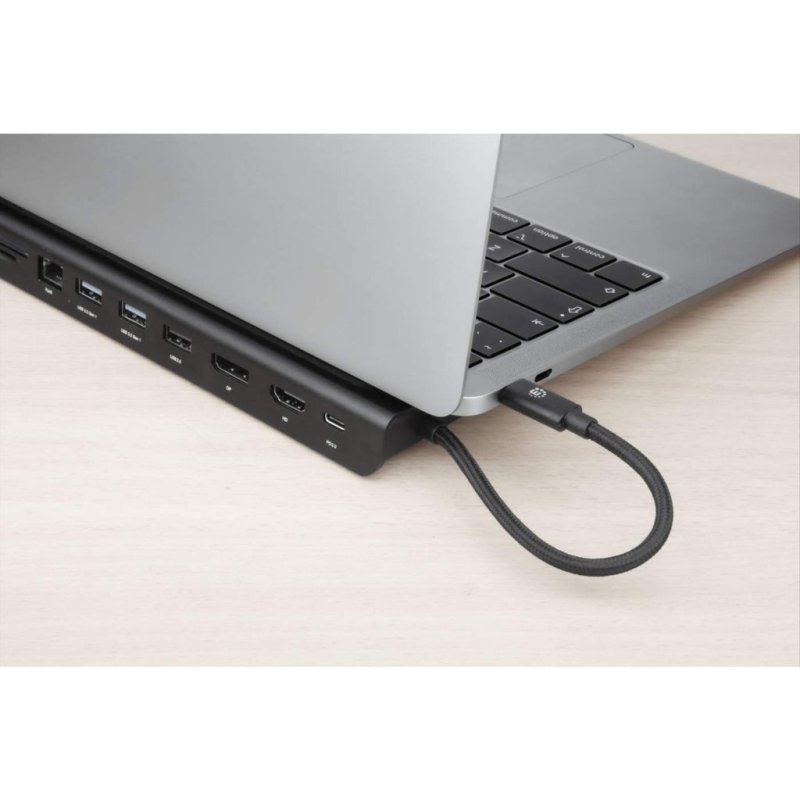 Manhattan 153478 station d'accueil Avec fil USB 3.2 Gen 1 (3.1 Gen 1) Type-C Noir