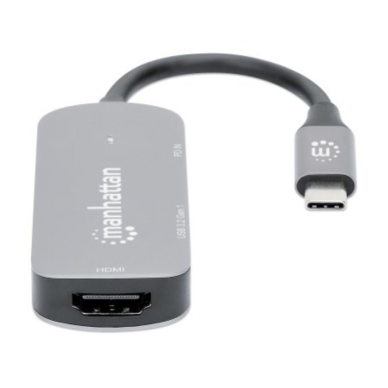MANHATTAN USB-C auf HDMI 3-in-1 Docking-Konverter mit PD