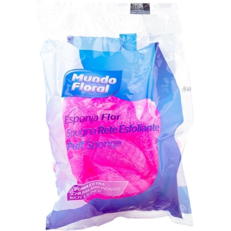 World Floral Sponge Bath Flower